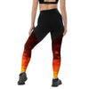 ReInvent | Women's Sports Legging | Orange Crystal