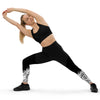 ReInvent | Women's Sports Leggings | Breeze | Black & White