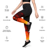 ReInvent | Women's Sports Legging | Orange Crystal