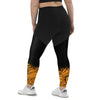 ReInvent | Women's Sports Leggings | Breeze | Black & Gold