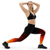 ReInvent | Women's Sports Legging | Orange Crystal