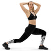 ReInvent | Women's Sports Leggings | Breeze | Black & White