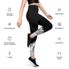 ReInvent | Women's Sports Leggings | Breeze | Black & White