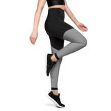 ReInvent | Women's Sports Leggings | Kakaiba | Gray