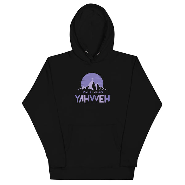 I'm Living Yahweh | Unisex Hoodie | Amethyst