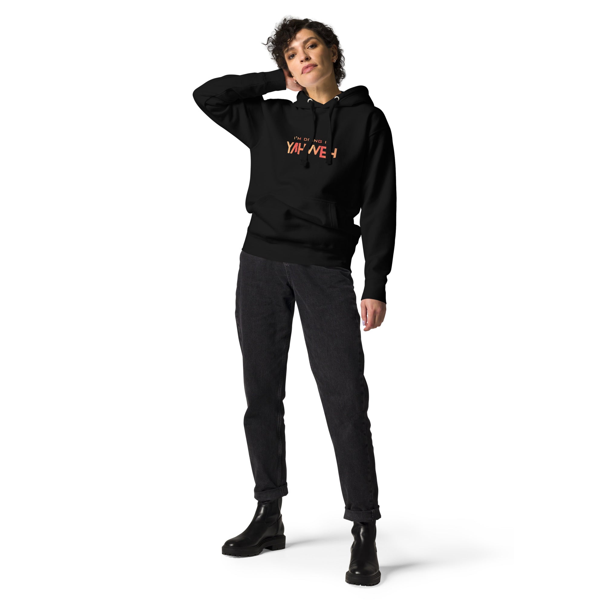 I'm Doing It Yahweh | Unisex Hoodie | Ruby