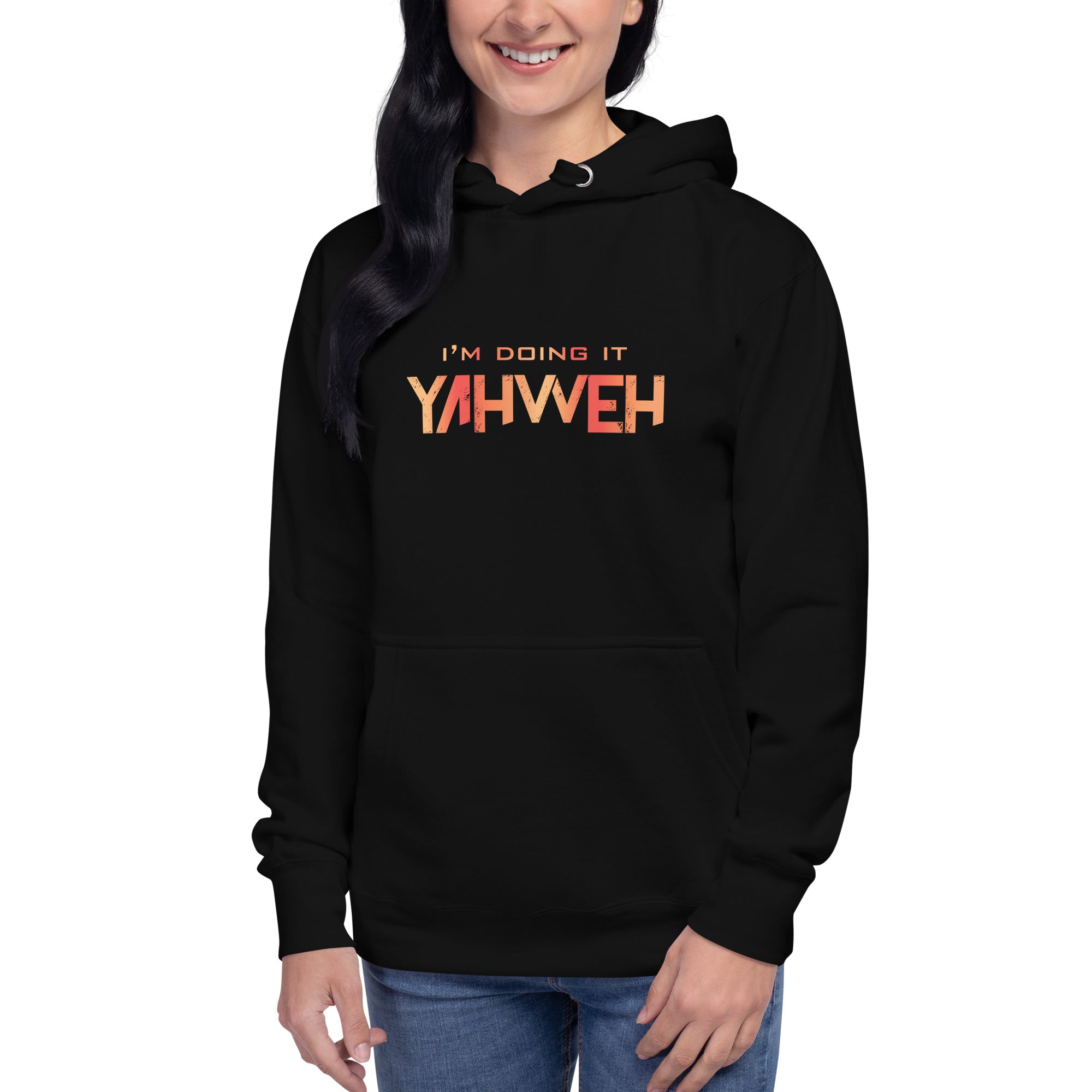 I'm Doing It Yahweh | Unisex Hoodie | Ruby