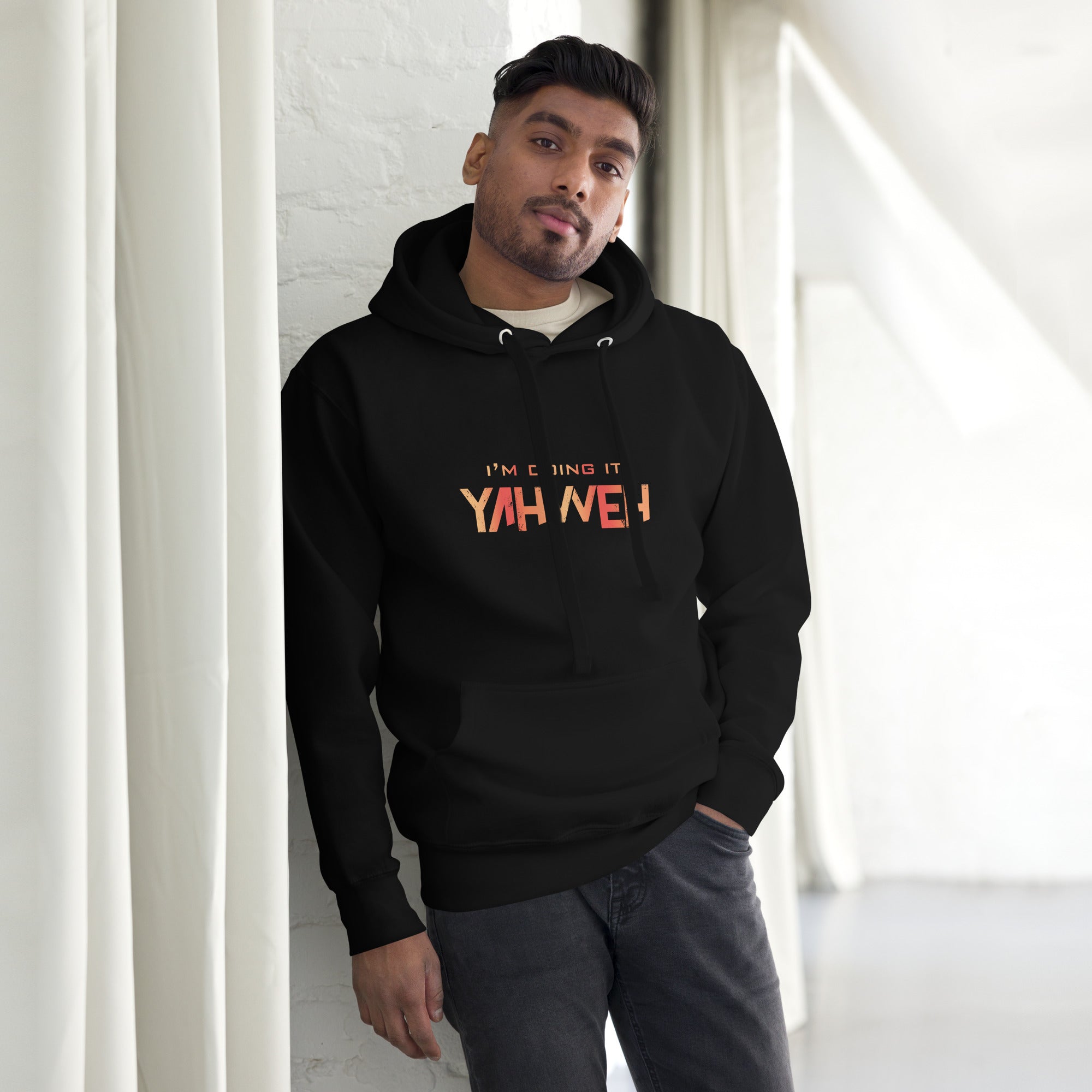 I'm Doing It Yahweh | Unisex Hoodie | Ruby