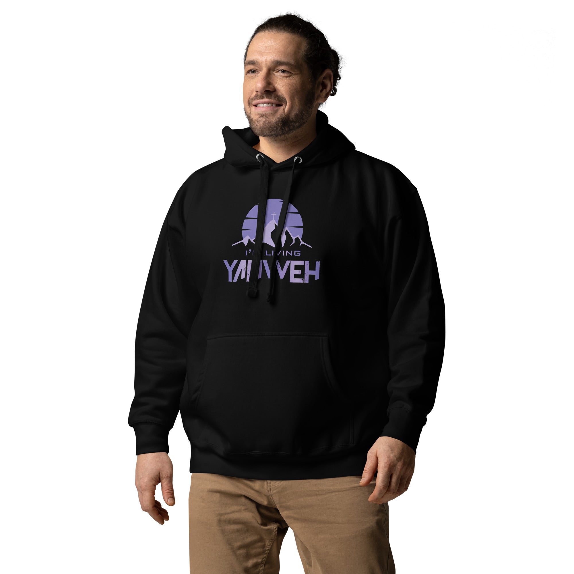 I'm Living Yahweh | Unisex Hoodie | Amethyst