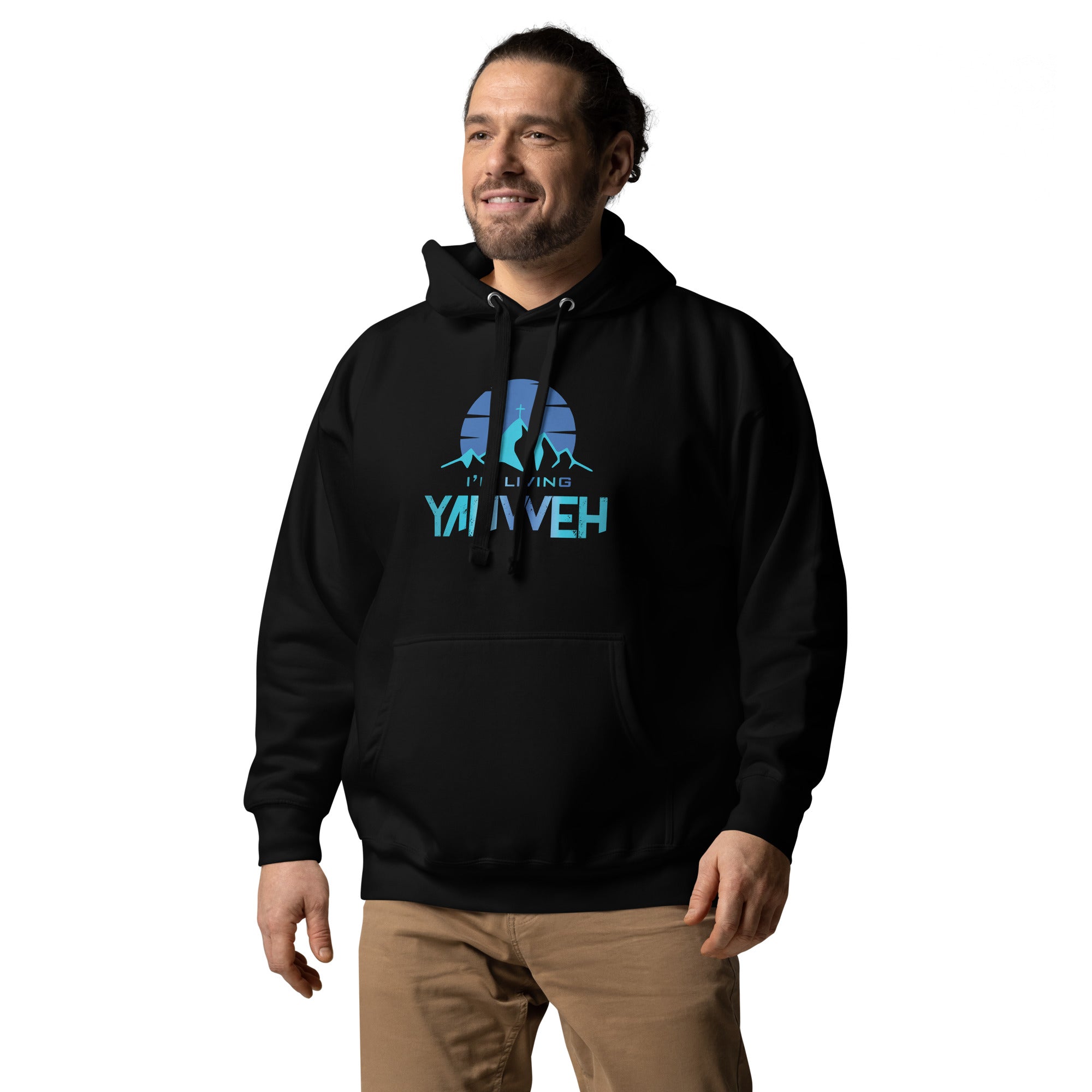 I'm Living Yahweh | Unisex Hoodie | Sapphire