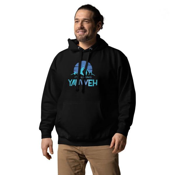 I'm Living Yahweh | Unisex Hoodie | Sapphire