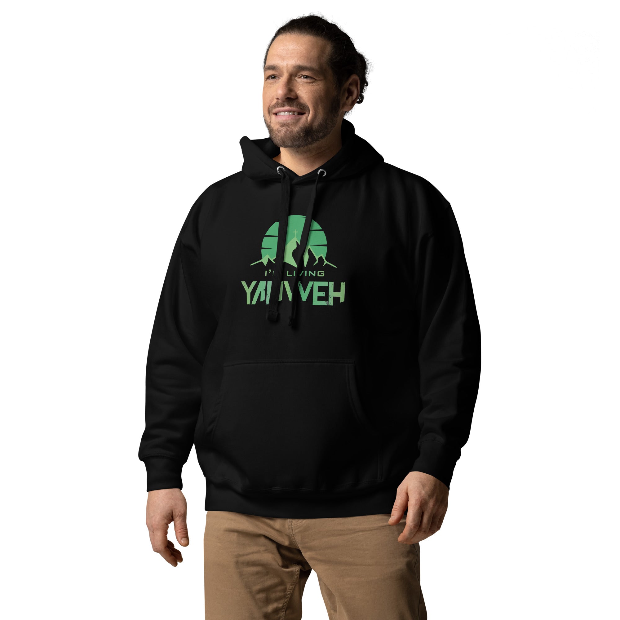 I'm Living Yahweh | Unisex Hoodie | Emerald