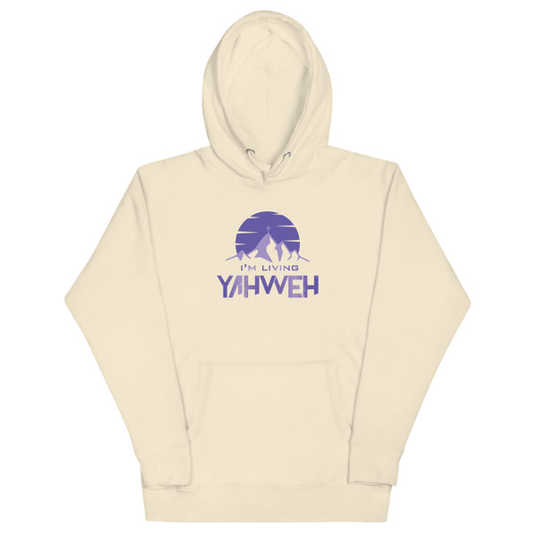 I'm Living Yahweh | Unisex Hoodie | Amethyst
