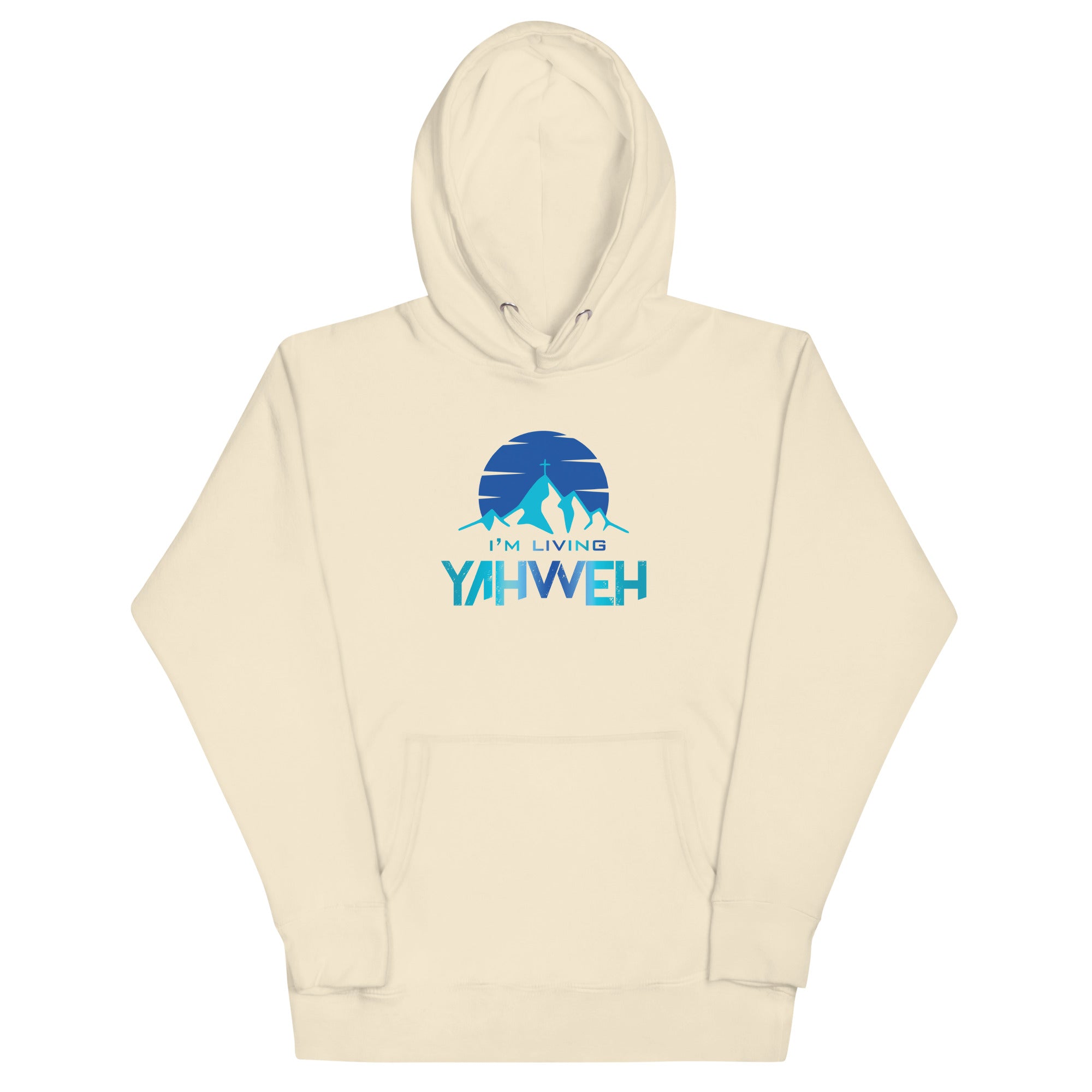 I'm Living Yahweh | Unisex Hoodie | Sapphire