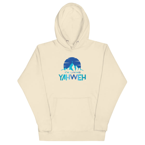 I'm Living Yahweh | Unisex Hoodie | Sapphire