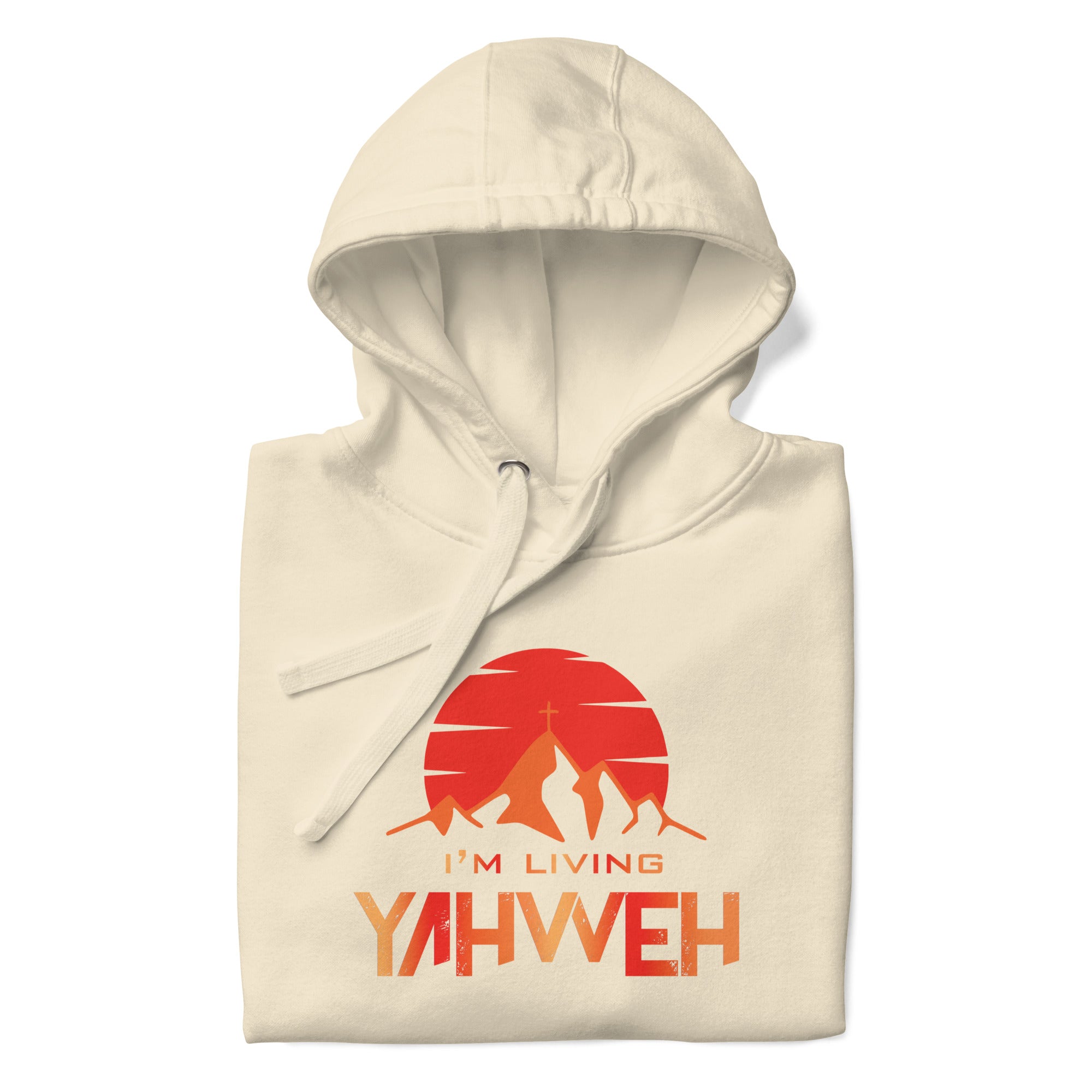 I'm Living Yahweh | Unisex Hoodie | Ruby