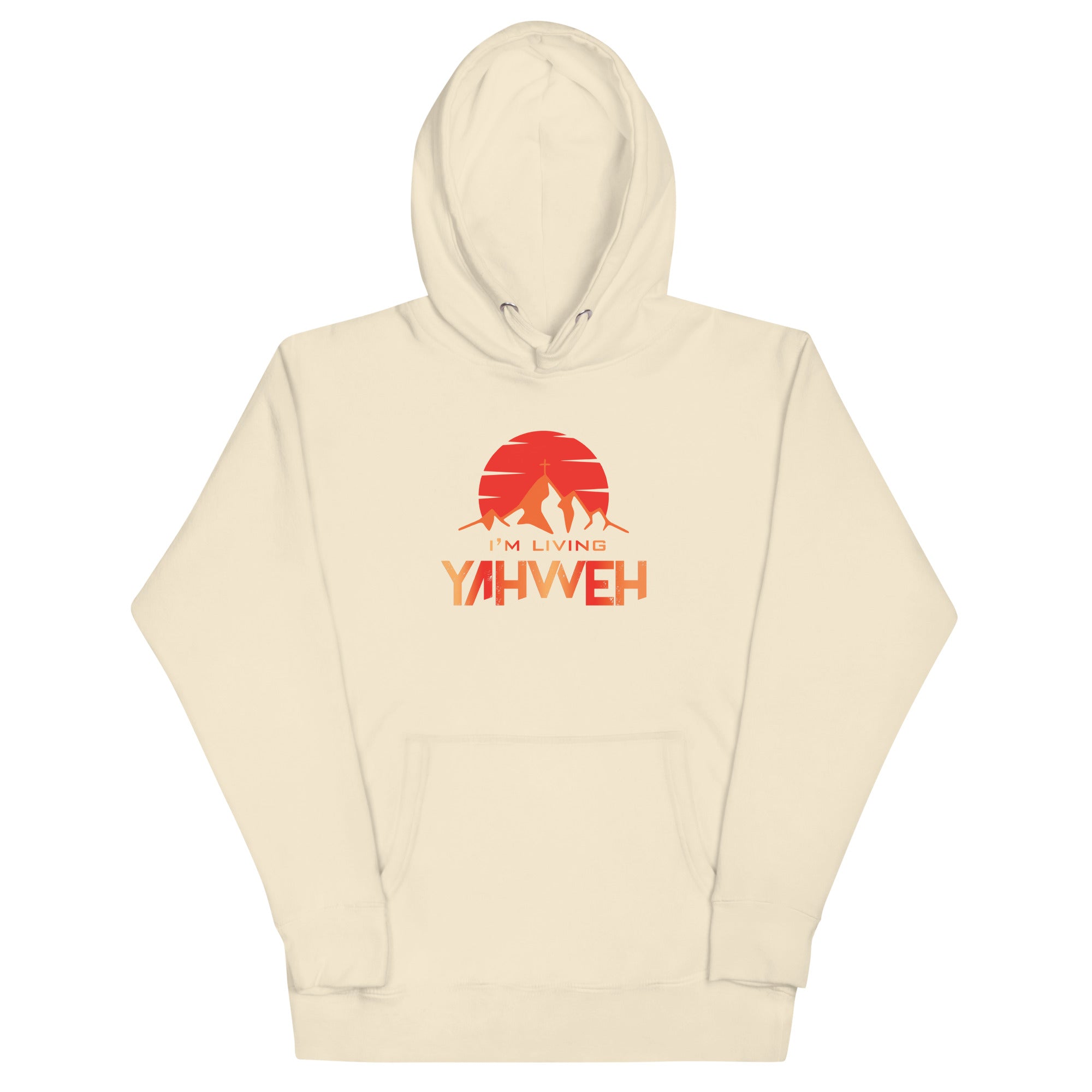 I'm Living Yahweh | Unisex Hoodie | Ruby