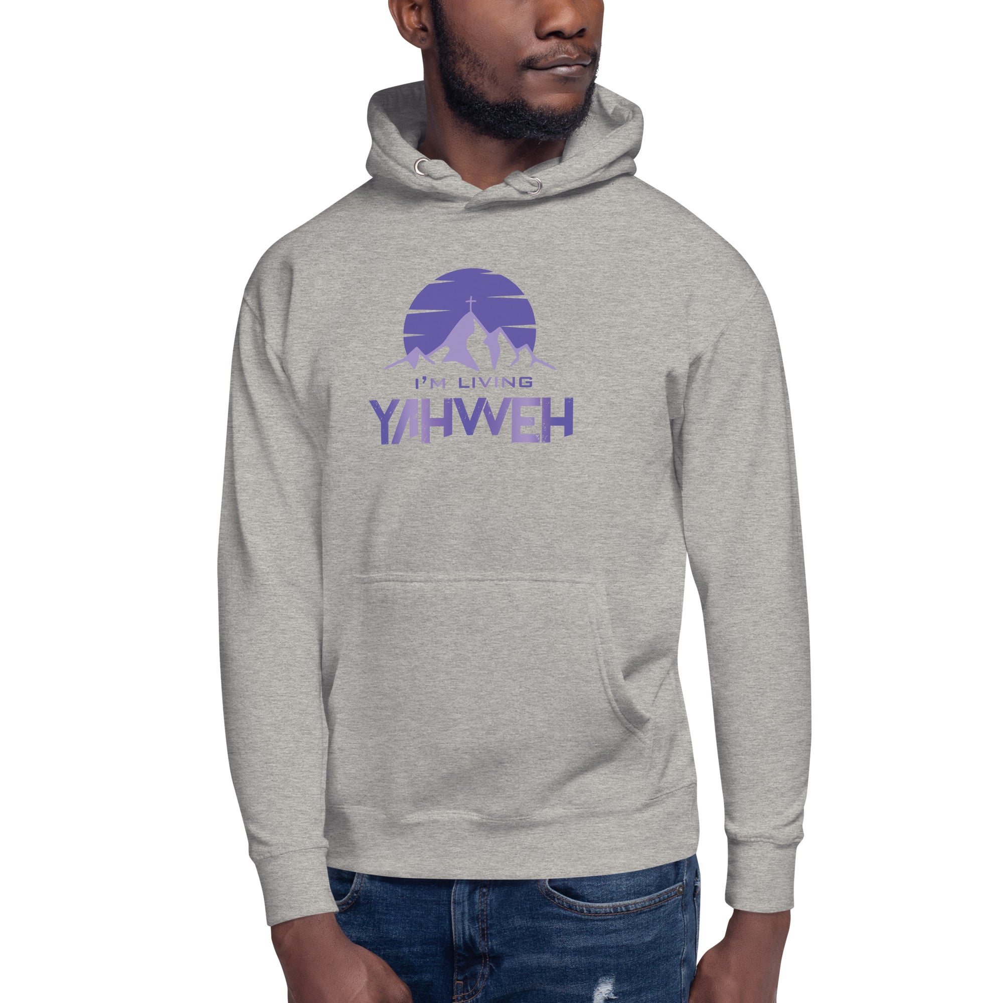 I'm Living Yahweh | Unisex Hoodie | Amethyst