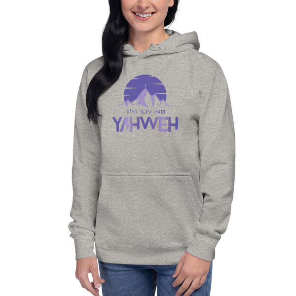 I'm Living Yahweh | Unisex Hoodie | Amethyst