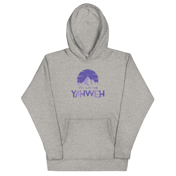 I'm Living Yahweh | Unisex Hoodie | Amethyst