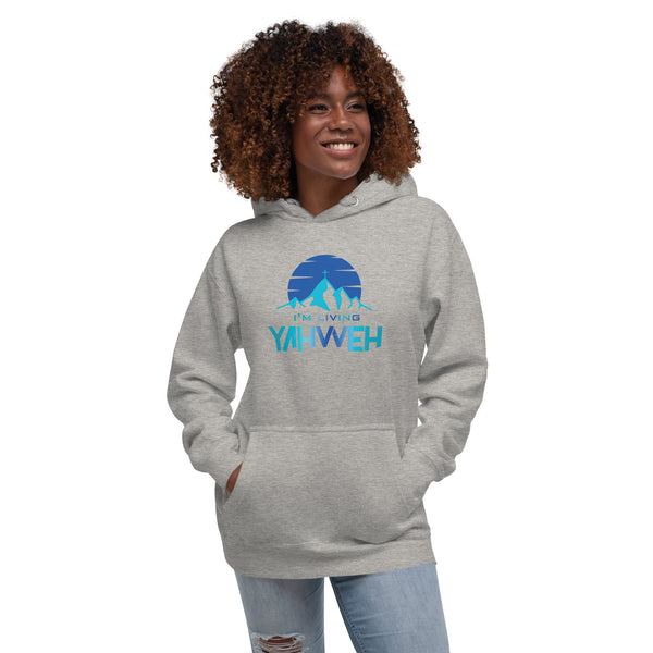 I'm Living Yahweh | Unisex Hoodie | Sapphire