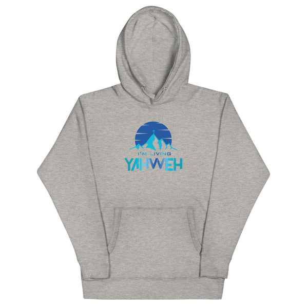 I'm Living Yahweh | Unisex Hoodie | Sapphire