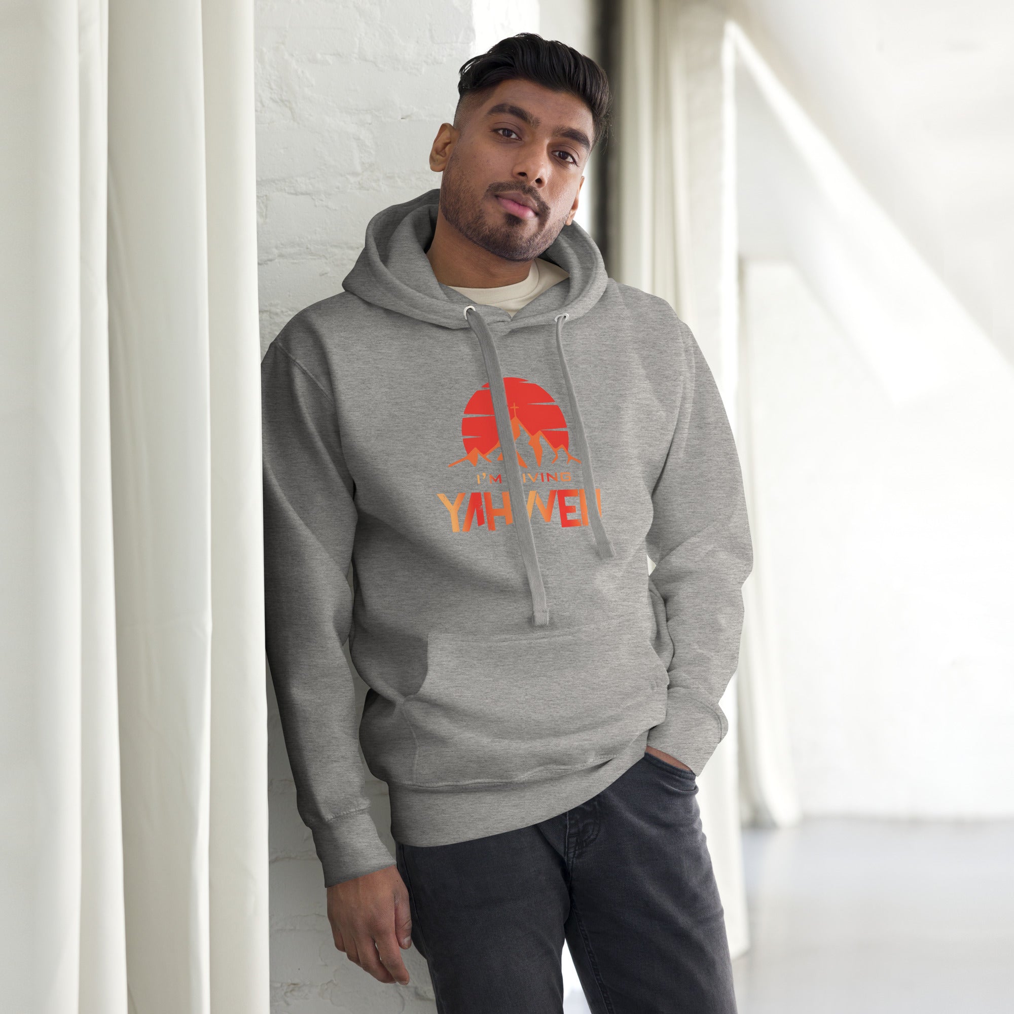 I'm Living Yahweh | Unisex Hoodie | Ruby