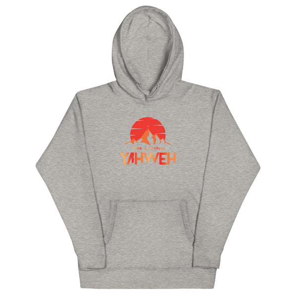 I'm Living Yahweh | Unisex Hoodie | Ruby