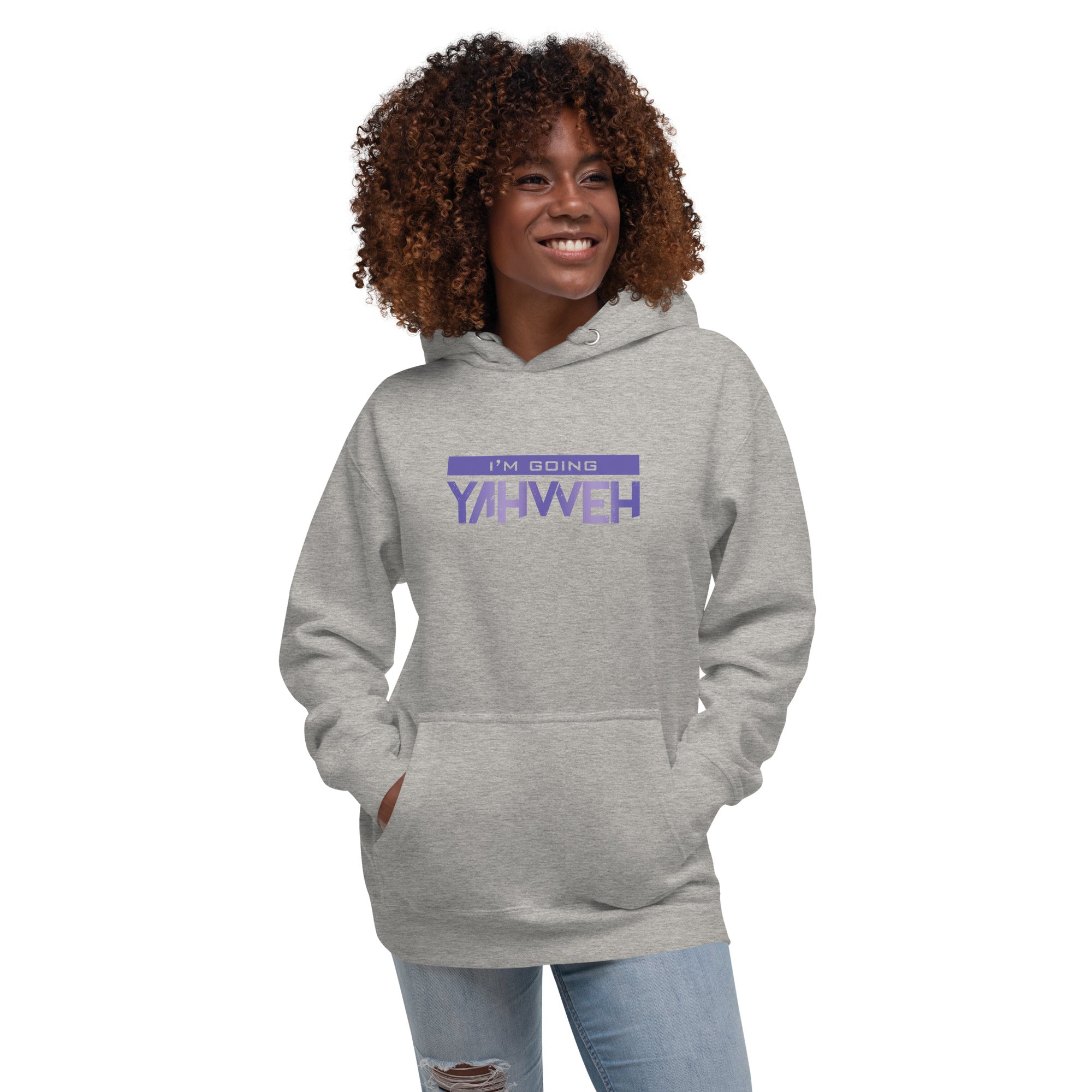I'm Going Yahweh | Unisex Hoodie | Amethyst