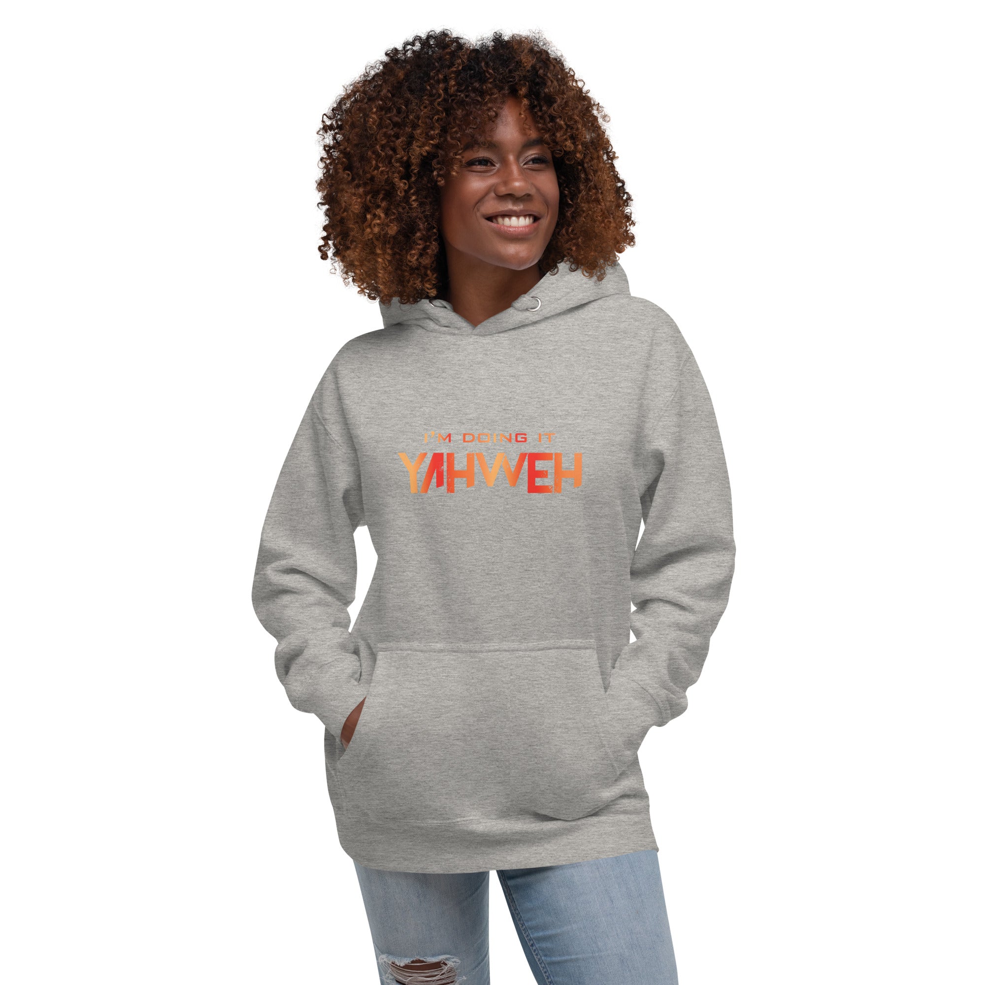 I'm Doing It Yahweh | Unisex Hoodie | Ruby