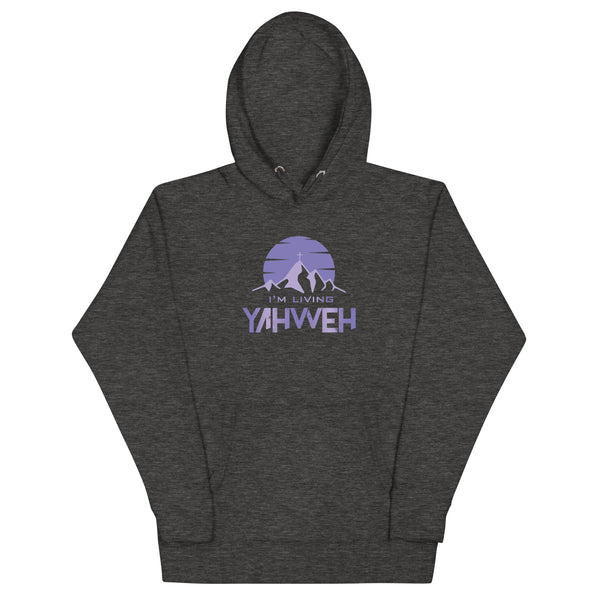 I'm Living Yahweh | Unisex Hoodie | Amethyst