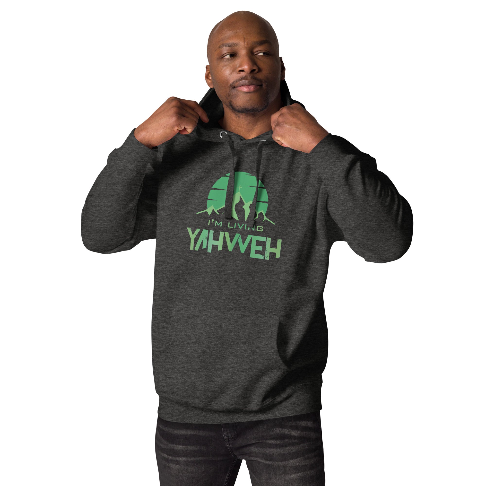 I'm Living Yahweh | Unisex Hoodie | Emerald