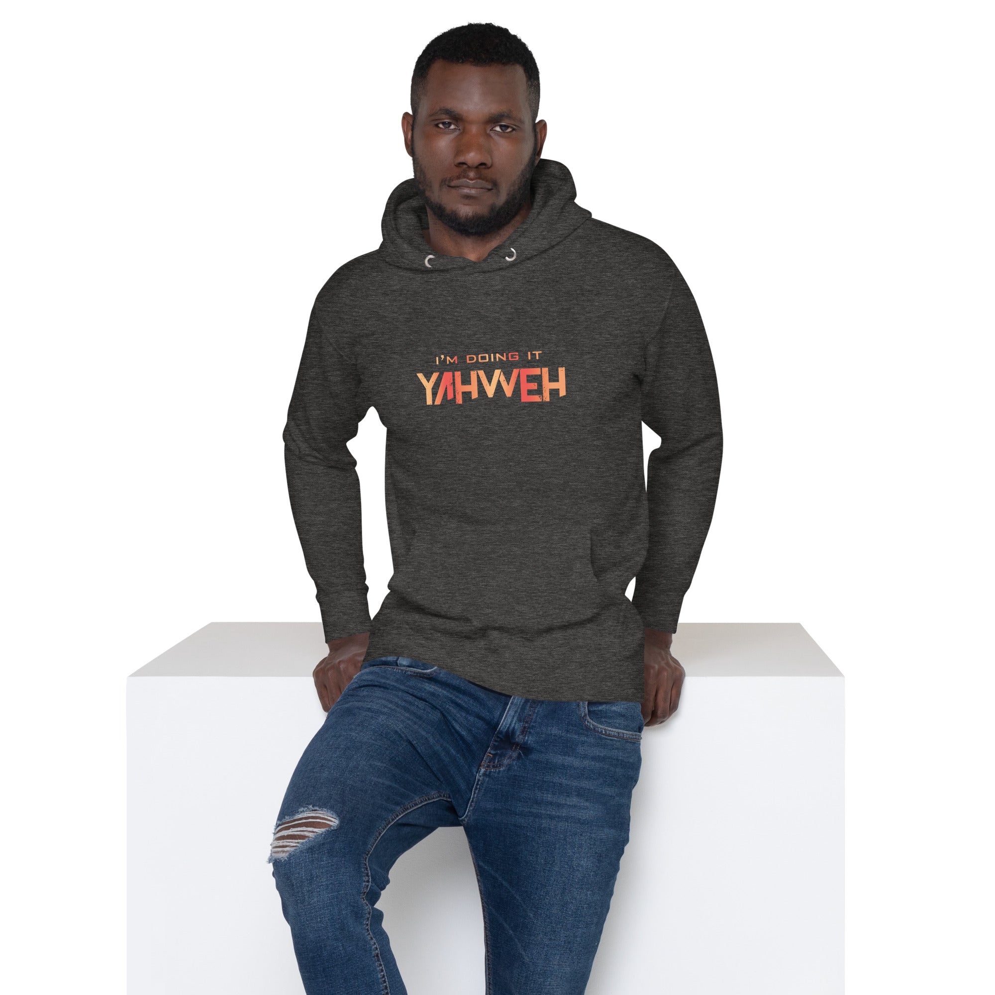 I'm Doing It Yahweh | Unisex Hoodie | Ruby