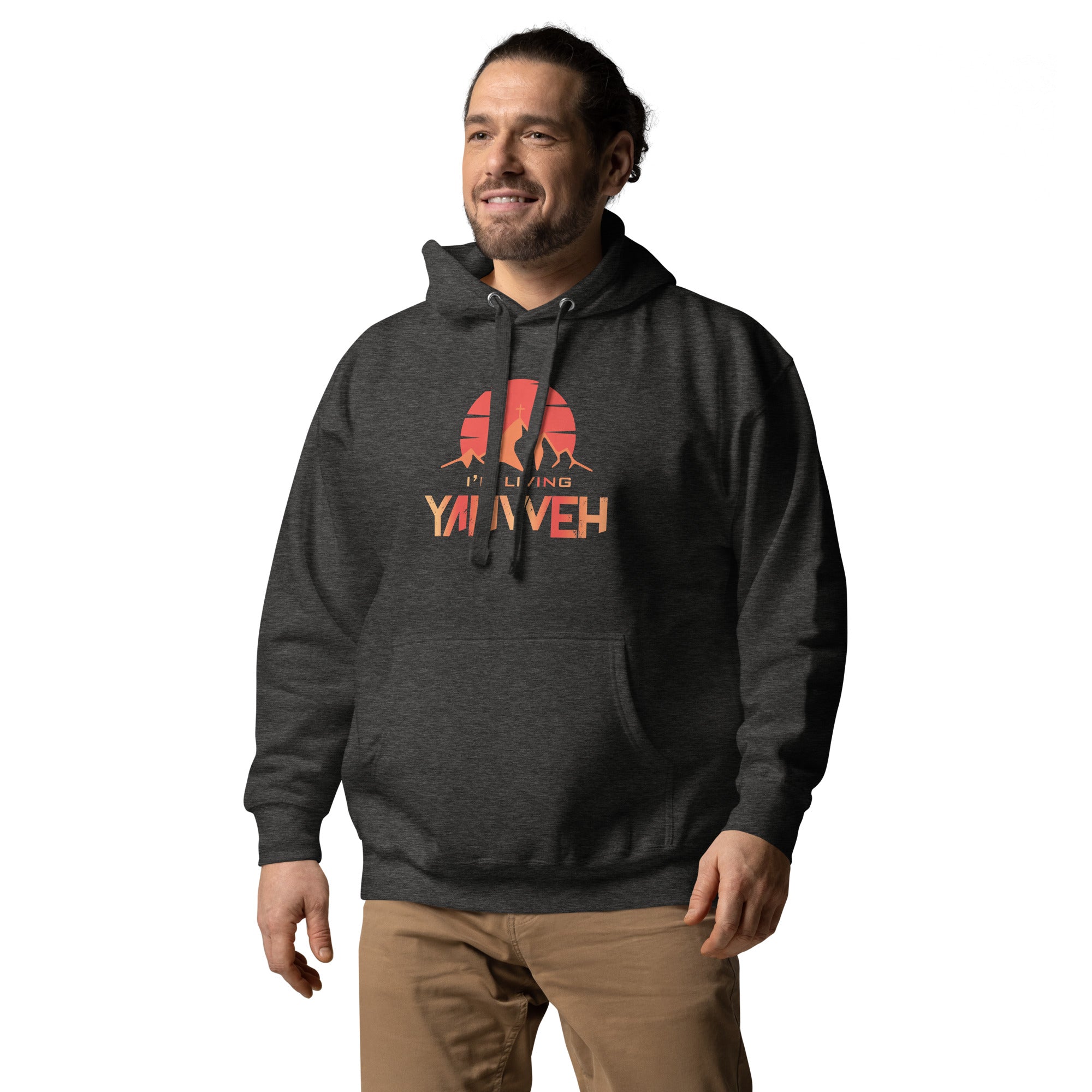 I'm Living Yahweh | Unisex Hoodie | Ruby