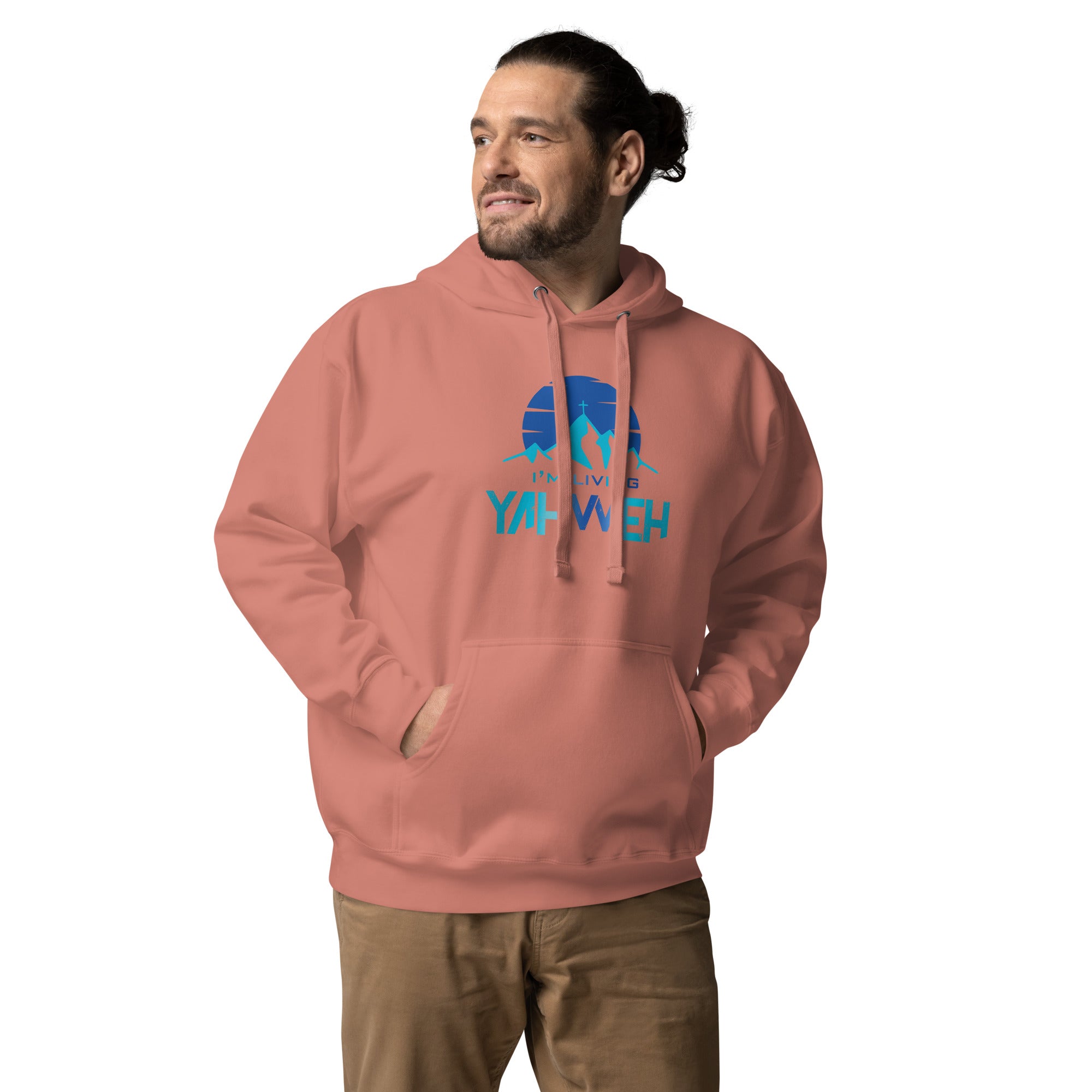 I'm Living Yahweh | Unisex Hoodie | Sapphire