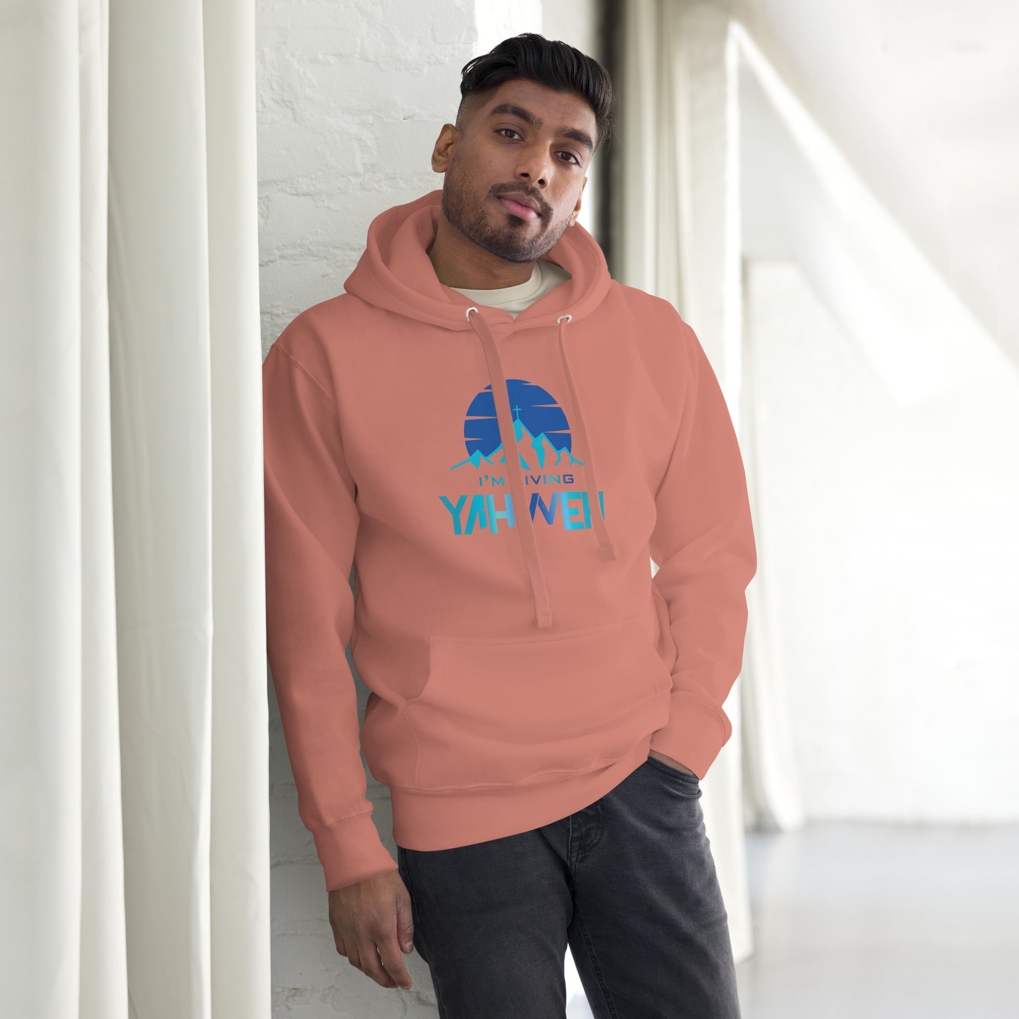 I'm Living Yahweh | Unisex Hoodie | Sapphire