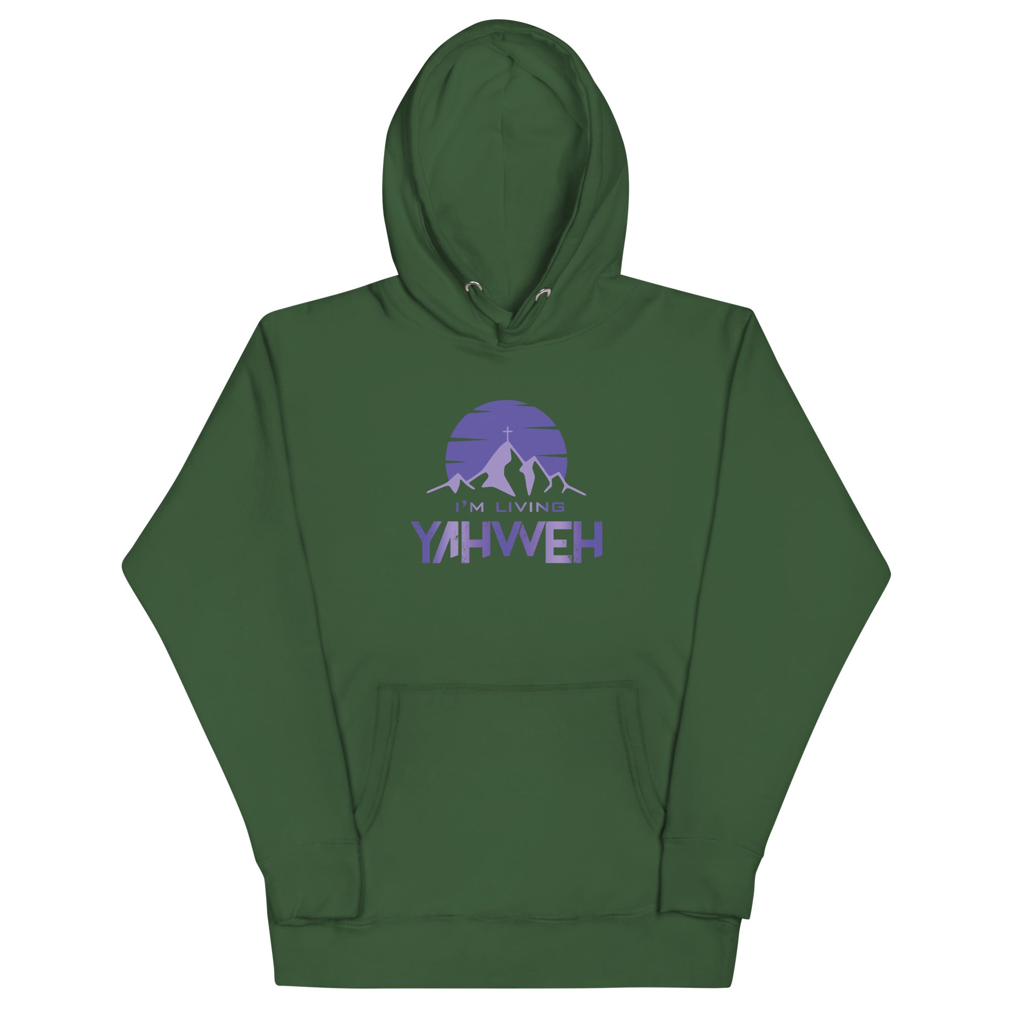 I'm Living Yahweh | Unisex Hoodie | Amethyst