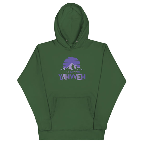 I'm Living Yahweh | Unisex Hoodie | Amethyst