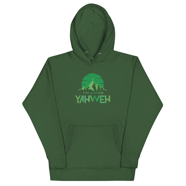 I'm Living Yahweh | Unisex Hoodie | Emerald