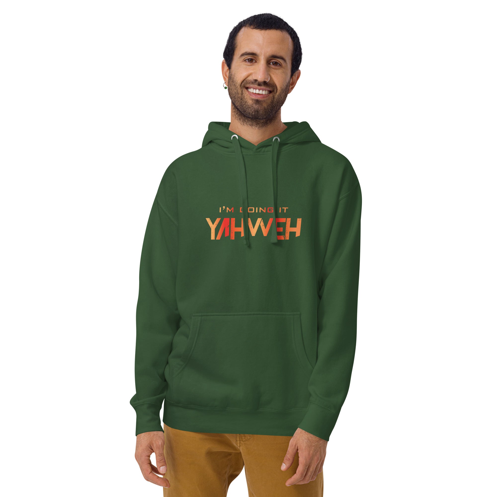 I'm Doing It Yahweh | Unisex Hoodie | Ruby