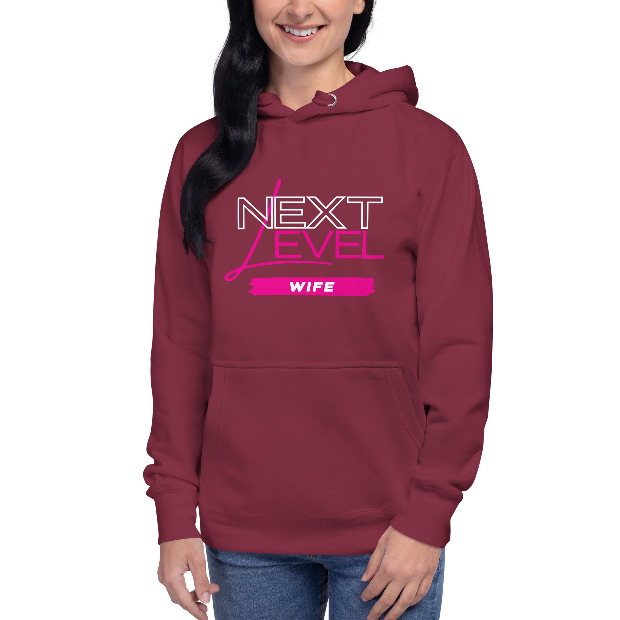 Next Level | Wife | Unisex Hoodie