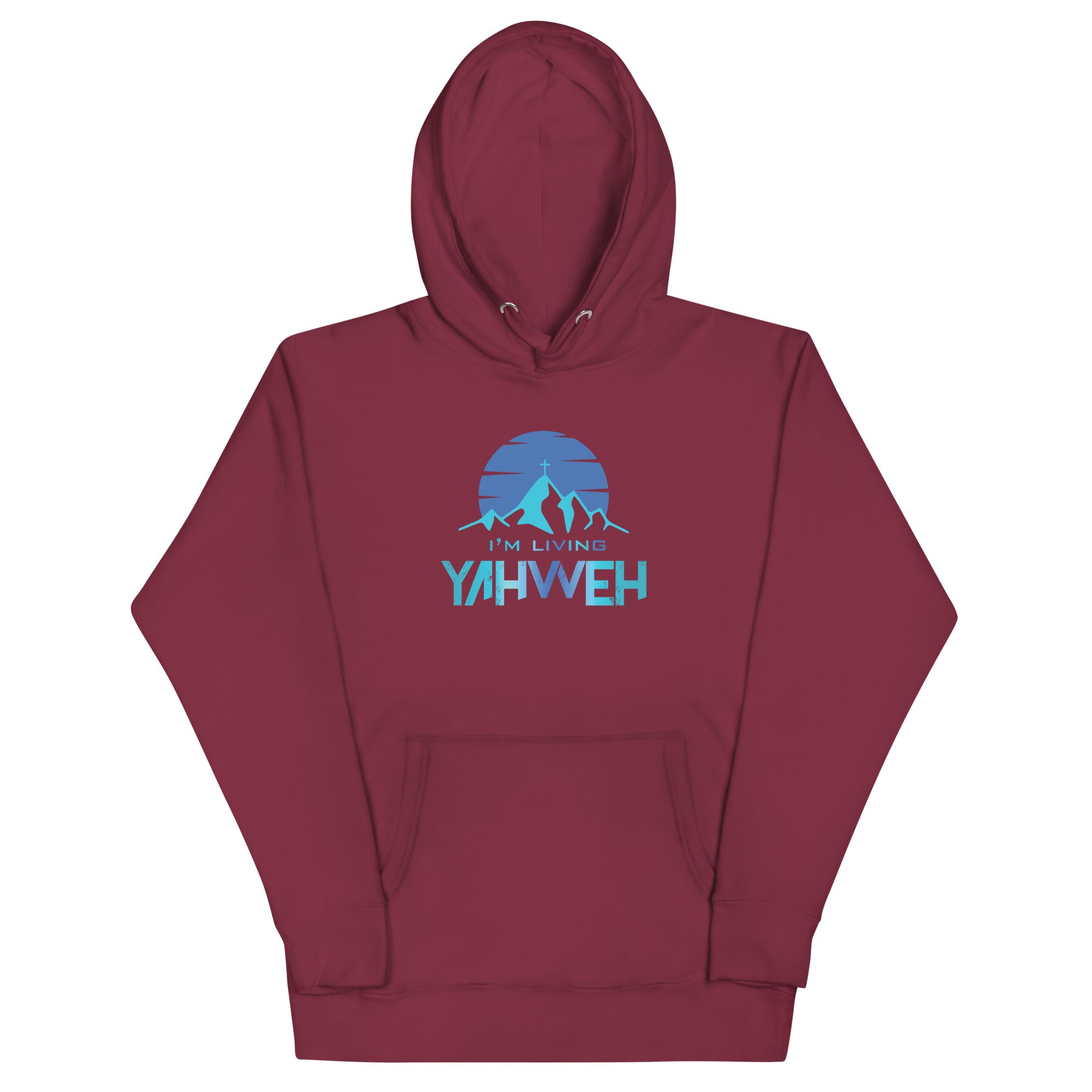 I'm Living Yahweh | Unisex Hoodie | Sapphire