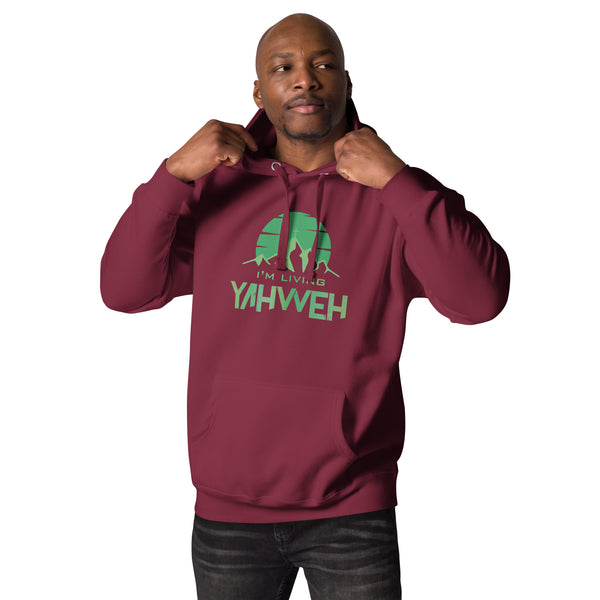 I'm Living Yahweh | Unisex Hoodie | Emerald