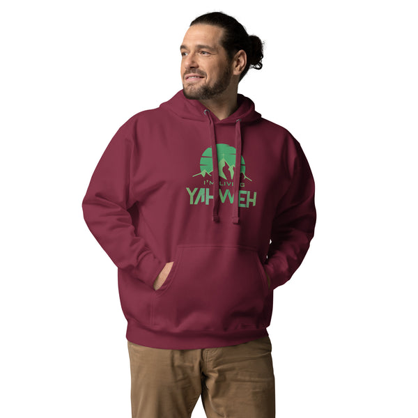 I'm Living Yahweh | Unisex Hoodie | Emerald