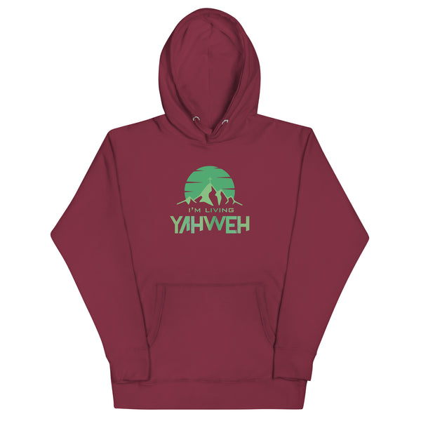 I'm Living Yahweh | Unisex Hoodie | Emerald