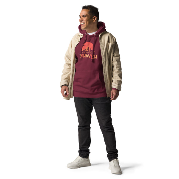 I'm Living Yahweh | Unisex Hoodie | Ruby