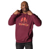 I'm Living Yahweh | Unisex Hoodie | Ruby