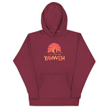 I'm Living Yahweh | Unisex Hoodie | Ruby
