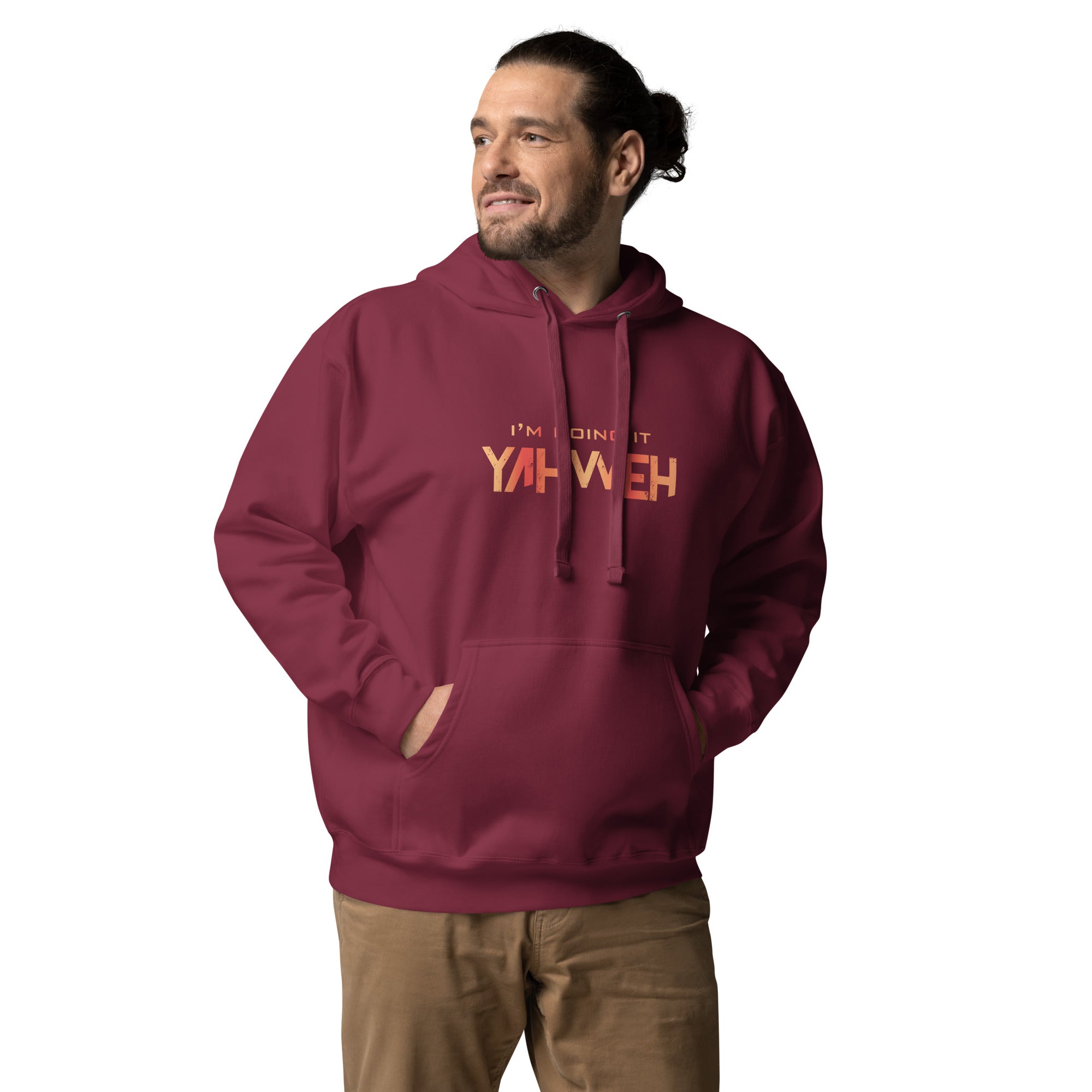 I'm Doing It Yahweh | Unisex Hoodie | Ruby