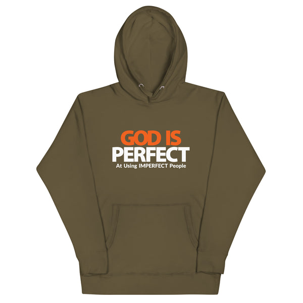 God is Perfect At Using Imperfect People | Unisex Hoodie
